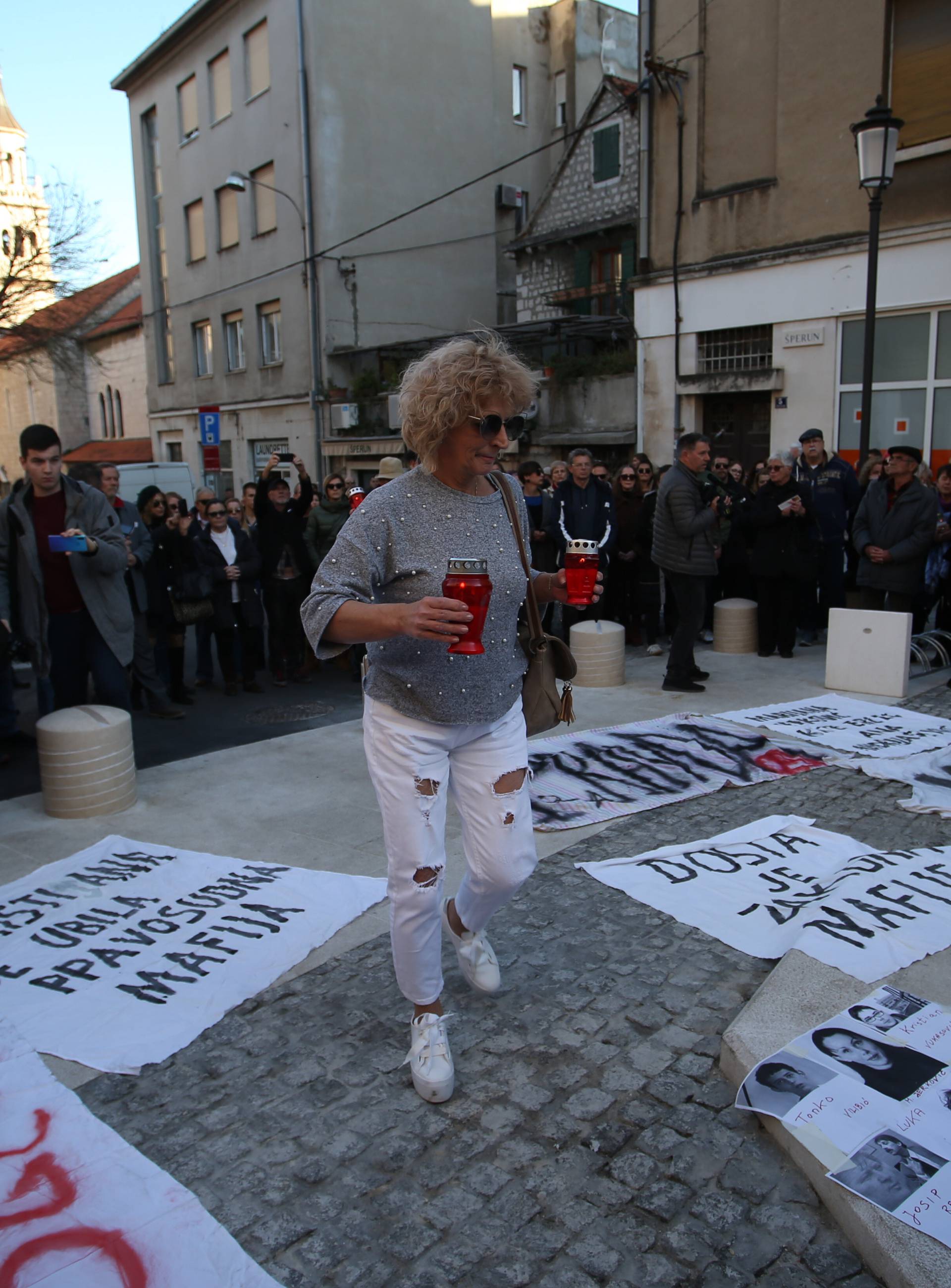 Split: Građani organizirali mimohod za nedavna ubojstva u gradu