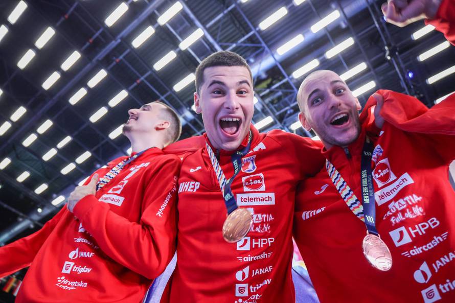 Dodjela medalja hrvatskoj rukometnoj reprezentaciji