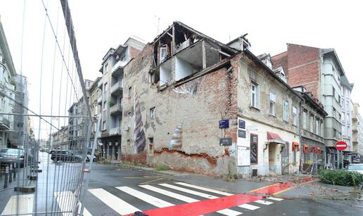 Rušit će se zgrada u Zagrebu na uglu Petrinjske i Đorđićeve, koja je teško stradala u potresu