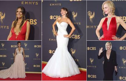 Ljepotice dekolteima zasjenile 69. dodjelu TV nagrada Emmy