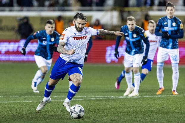 Susret 20. kola SuperSport HNL-a izme&dstrok;u Hajduka i Rijeke