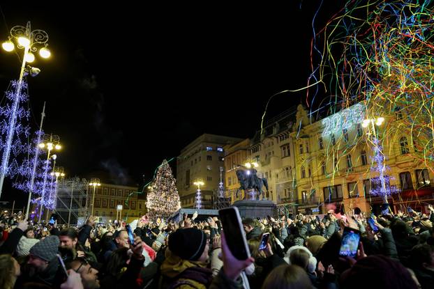Doček Nove Godine na glavnom gradskom trgu