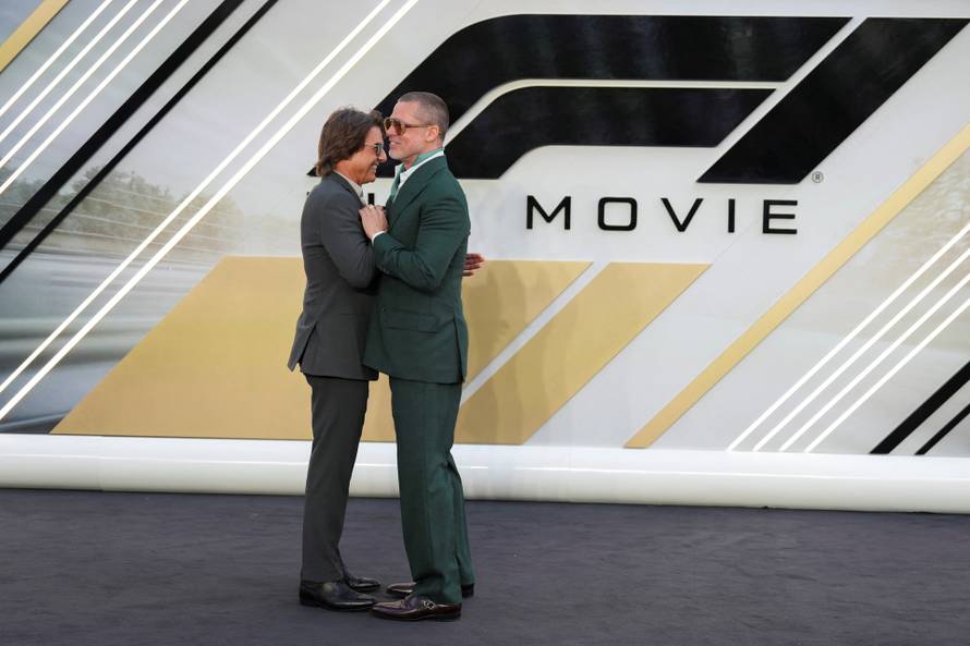 "F1: The Movie" European premiere in London