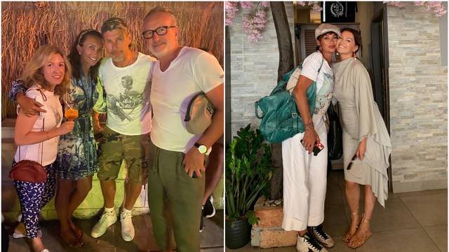 I dok Leonarda uživa u Zagrebu s Ninom Badrić, Boban se na Braču druži s tenisačicom Majoli