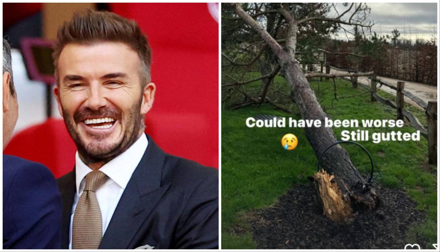 David Beckham pokazao koju mu je štetu oluja napravila na imanju: 'Moglo je biti i gore...'