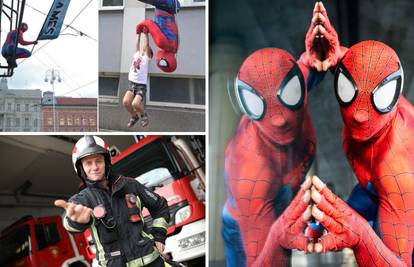 SENZACIONALNO! Spiderman je zapravo vatrogasac iz Velike Gorice: 'Dječji osmijeh je sve'