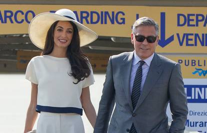 Clooney i Amal u Veneciji su obavili i građansko vjenčanje