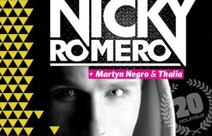 U subotu u Aquariusu uživajte u DJ hitovima Nickyja Romera