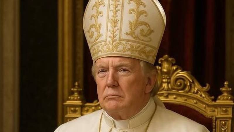 Trump opet provocira slikom sebe kao pape. 'To je čovjek koji je prekršio svih 10 zapovijedi' 21 73a9de677e990e7e 6Ym9ymb
