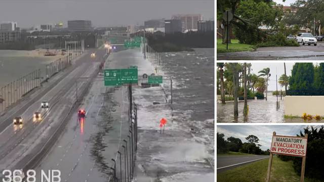 Floridu pogodio opasan uragan: Poplavni val može ići do pet metara visine, tisuće bez struje