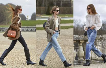 Hedi Slimane za Celine predlaže široke hlače, vojničke čizme i kaubojke za urban i cool styling