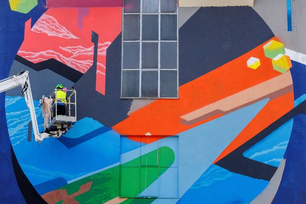 Rijeka: Mural umjetnika Yusei Sagawe kao trajni podsjetnik na prijateljstvo grada Rijeke i Kawasakija