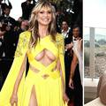 Heidi Klum skinula žutu haljinu i fotkala se u tangama i toplesu