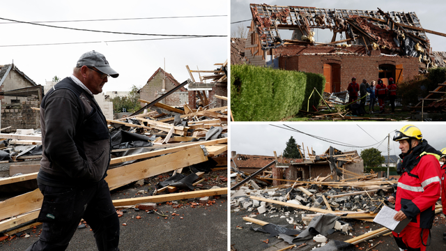 FOTO  Tornado srušio krovove i nosio kablove u Francuskoj