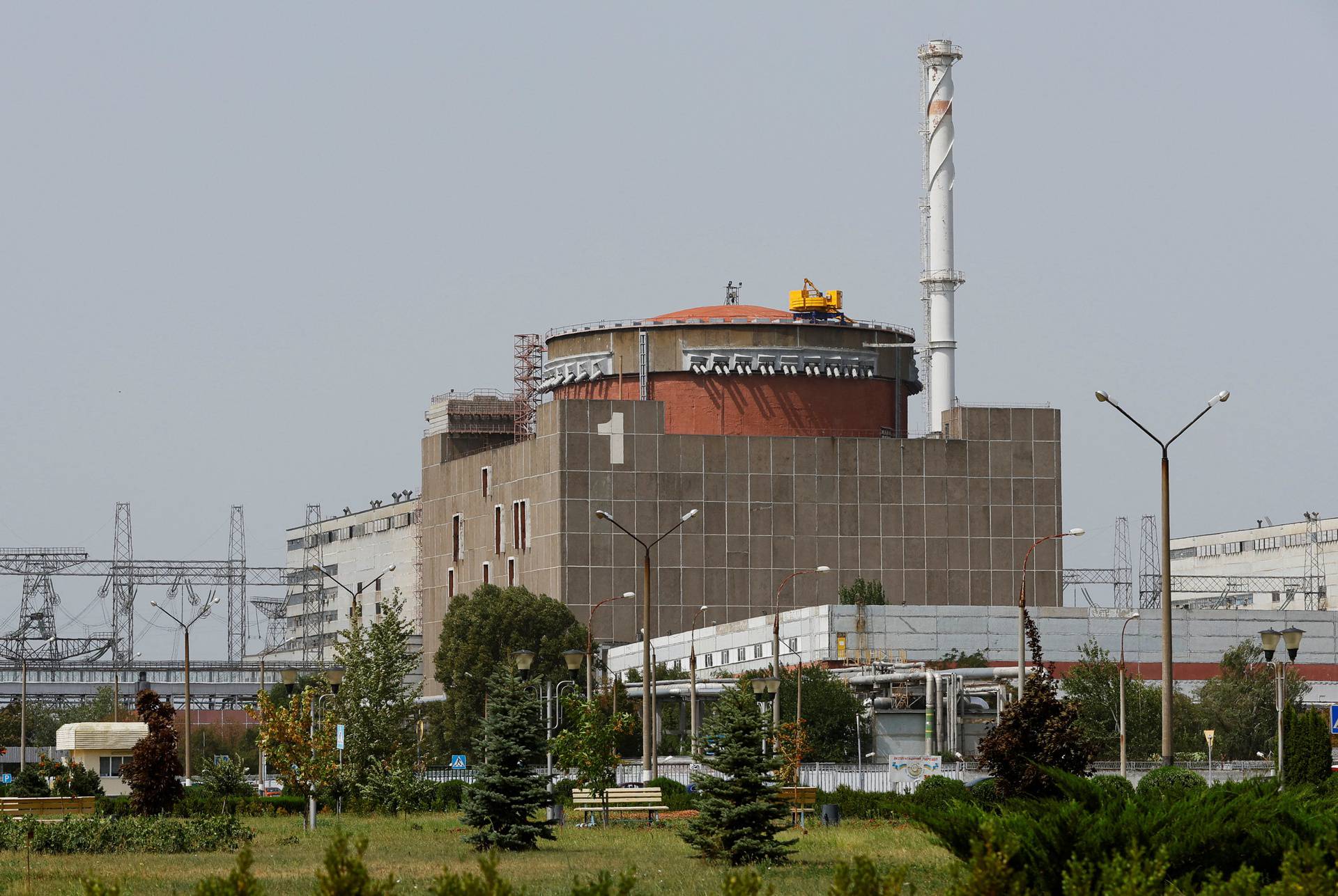 Zaporizhzhia Nuclear Power Plant near Enerhodar