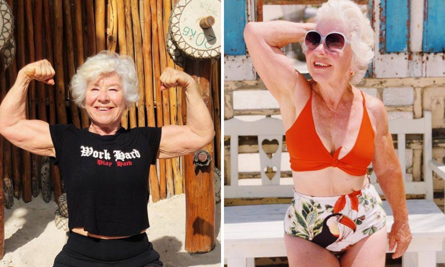 Baka Joan (74): Prije tri godine smršavila 30 kg, a sada postala prava fitness influencerica