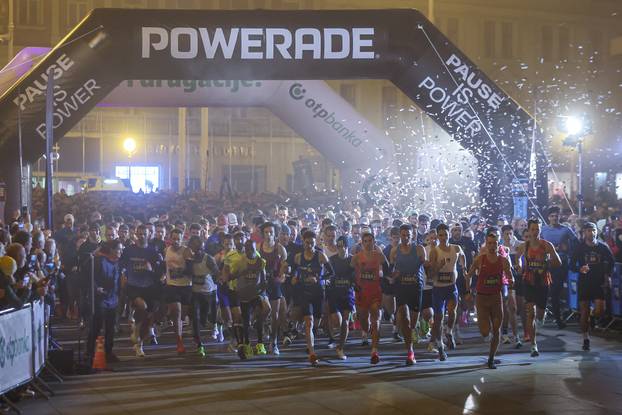 Održan 14. Zagrebački noćni cener na kojem je sudjelovalo oko 3000 trkača