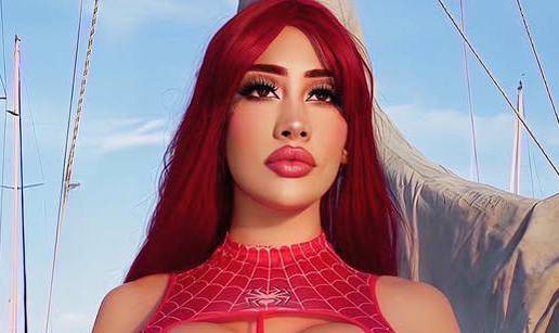 FOTO Potro&scaron;ila je na tisu&cacute;e eura da izgleda kao superjunakinja: 'Grudi su moja supermo&cacute;'