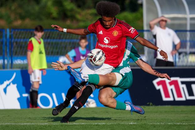 Zagreb: Turnir Mladen Ramljak, utakmica Manchester Uniteda i Rapida iz Beča