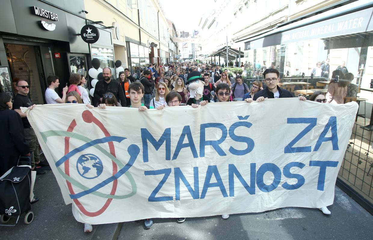 Marš za znanost: 'Zemlja nije ravna ploča i to trebamo reći!'