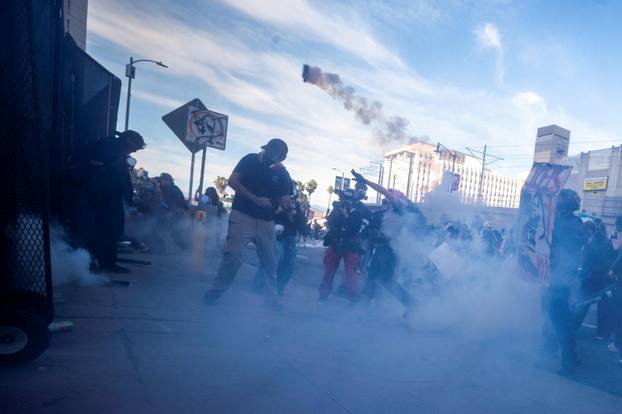 "No Kings" protest against U.S. President Donald Trump's administration policies in Los Angeles