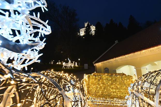 U dvorcu Trakošćan otvorena je izložba svjetlosnih skulptura "Dvorac svjetla"