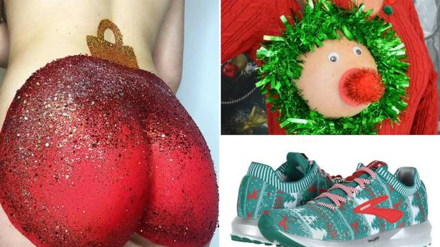 Novi božićni trendovi: Šljokice na guzi, blagdanske tenisice...