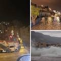 U&Zcaron;IVO Dalmacija  na udaru jakog nevremena: Na snazi je crveno upozorenje, more se izlijeva...