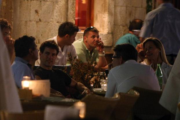 ARHIVA - 2012. Hvar: Ameri?ki glumac Tom Cruise s prijateljima došao na odmor u Hrvatsku