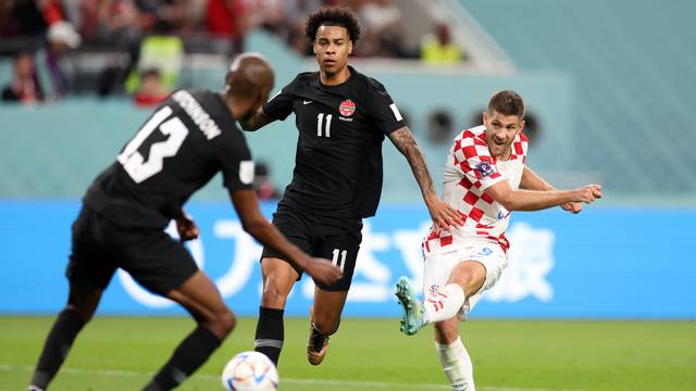 KATAR 2022 - Susret Hrvatske i Kanade u 2. kolu skupine F Svjetskog prvenstva u Kataru