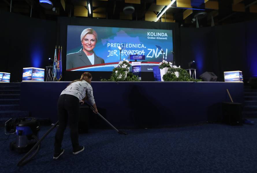 Zagreb: Sve je spremno za predstavljanje programa Kolinde Grabar-Kitarović