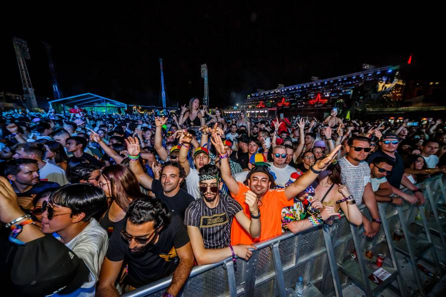 Završni dan Ultra Europe Festivala, nastup DJ Steve Aoki