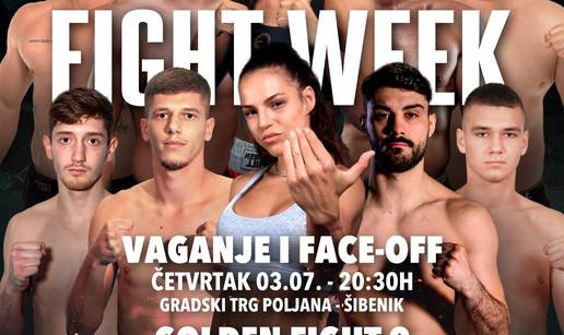 Golden Fight organizira pravi spektakl u Šibeniku! Karmela i Milana borit će se za pojas