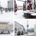 FOTO U Lici pada gusti snijeg, ovako izgledaju ulice u Gospiću