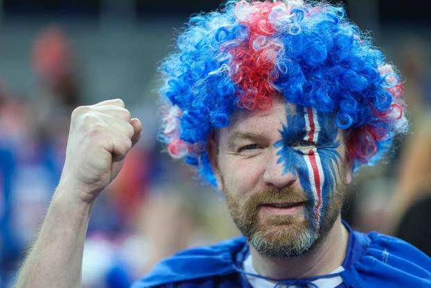 Zagreb: Atmosfera prije utakmice - IHF Svjetsko rukometno prvenstvo 2025., skupina G, 3. kolo, Slovenija - Island