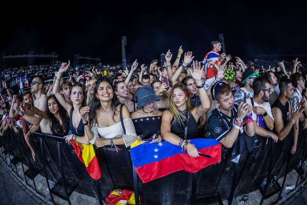 Split - Treca Vecer Ultra Festivala. DJ  Hardwell. 