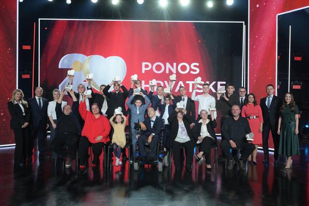 Zagreb: Svečana dodjela nagrade Ponos Hrvatske