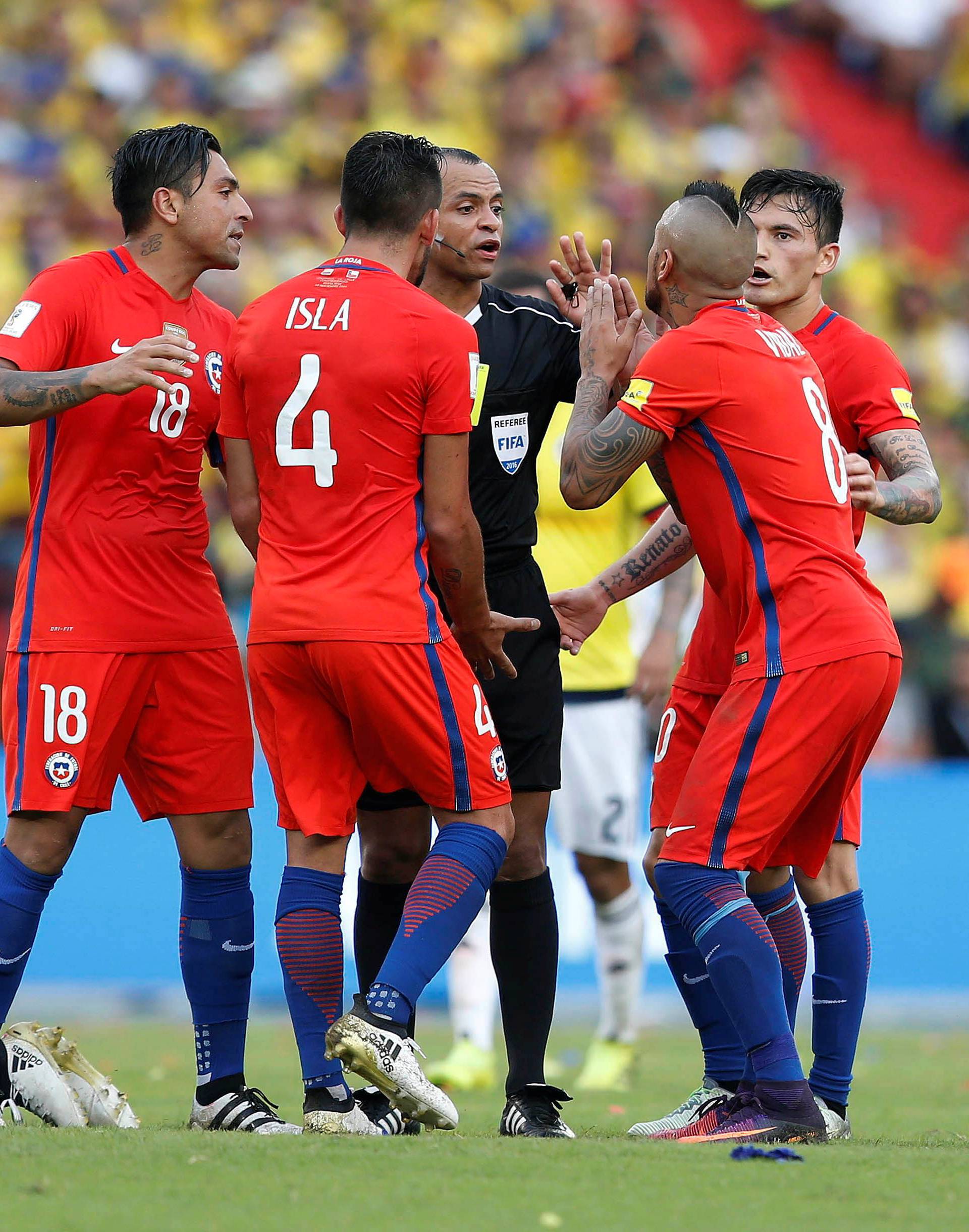 Football Soccer - Colombia v Chile - World Cup 2018 Qualifiers