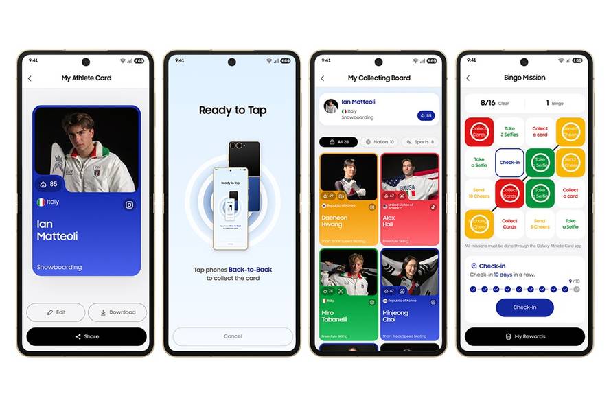 Ovo je olimpijski Galaxy Z Flip7 kojeg će dobiti sportaši na ZOI