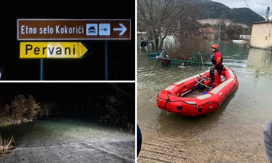 Pripremaju evakuaciju oko 50 mještana: 'Ne izlazim iz kuće, samo gledam vodu kako raste'