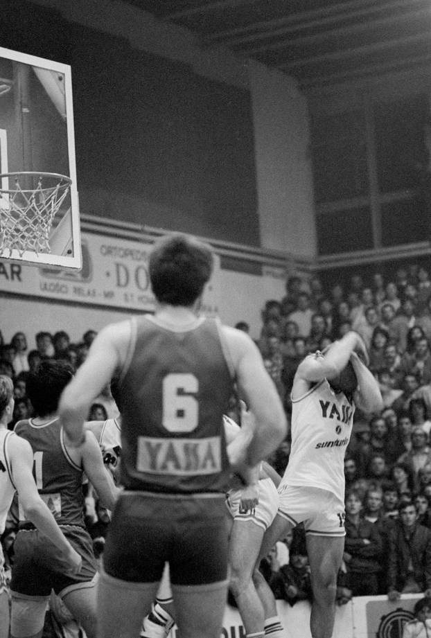 Druga utakmica finala play-offa Prvenstva Jugoslavije 1986. godine, KK Cibona - KK Zadar