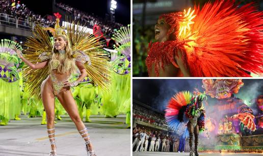 FOTO Dame u mini-kostimima zapalile su atmosferu u Riju: Pogledajte spektakularne fotke s karnevala