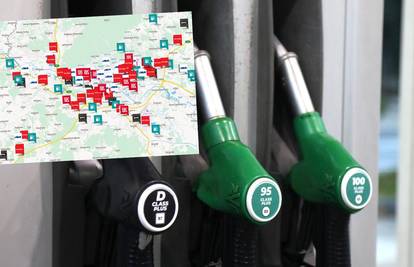 Vlada ukinula uredbu, benzin skače i na 1,82€. Ovdje pratite cijene i gdje je najjeftinije točiti