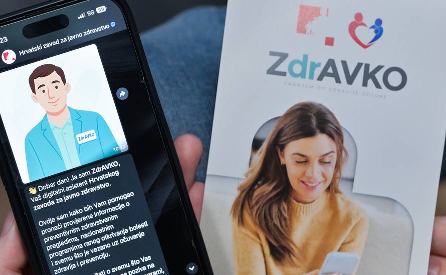 Zagreb: Predstavljanje ZdrAVKA - AI digitalnog zdravstvenog asistenta