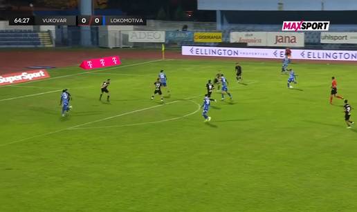 VIDEO Krivak je zabio golčinu za vodstvo Lokomotive, ali Robin Gonzalez donosi bod Vukovaru!