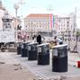 Zagreb: Postavljeni podzemni spremnici uz Trg bana Jela&ccaron;i&cacute;a. Pogledajte kao izgledaju