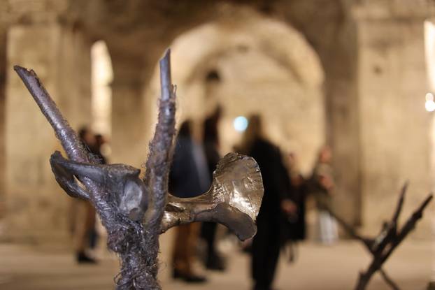 Split: U Dioklecijanovim podrumima otvorena izložba Martine Miholić "Dream waves: undercurrent noise"