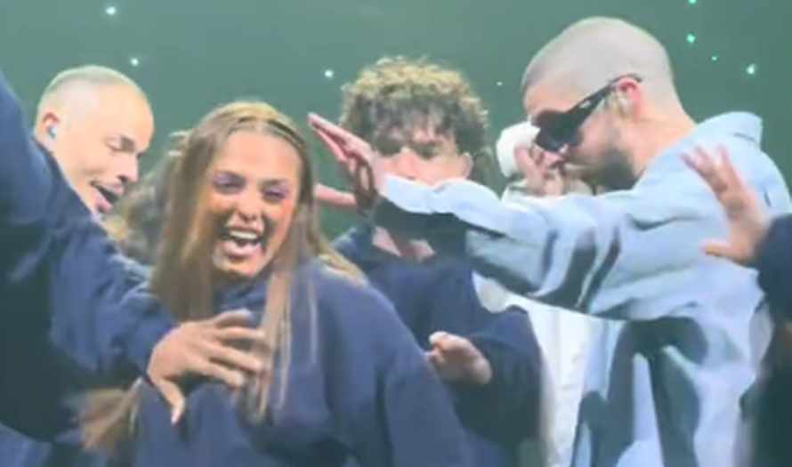 VIDEO Ups! Plesačica je zapela guzom za međunožje pjevača: 'Što će mu reći Kendall Jenner?'