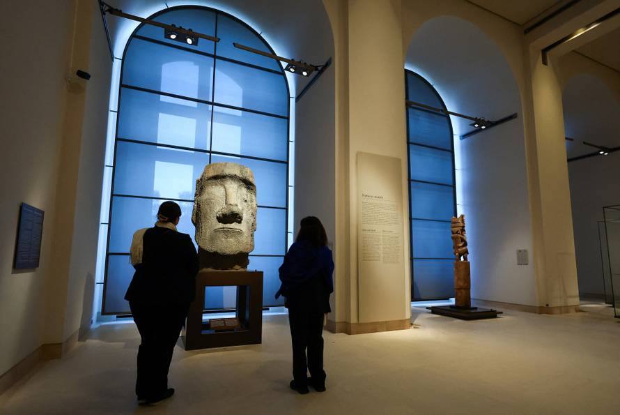 Louvre Museum reopens newly renovated painting galleries