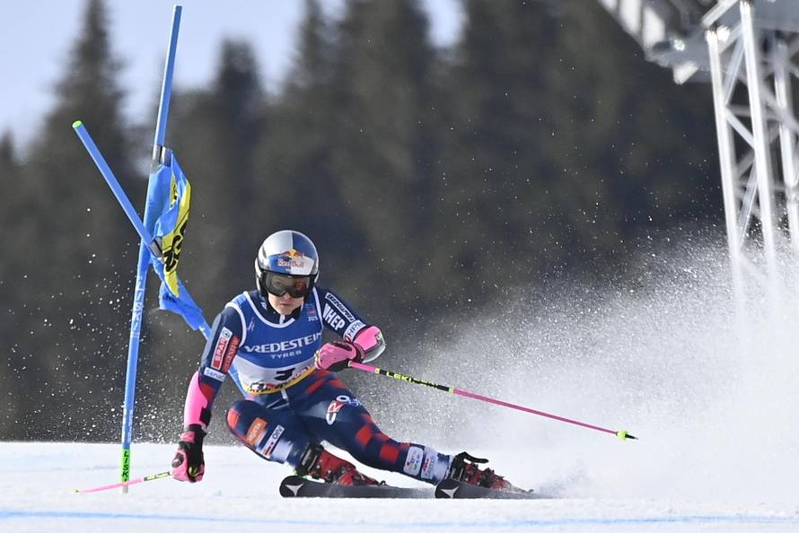 Saalbach: Zrinka Ljutić nastupila na Svjetskom skijaškom prvenstvu u veleslalomu